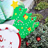 13" x 16" Christmas Tree Yard Stakes - 4 Pc. Image 1