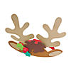 13" x 9 1/4" Reindeer Antler Headband Foam Craft Kit - Makes 12 Image 1