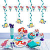 130 Pc. Disney&#8217;s The Little Mermaid&#8482; Tableware Kit for 8 Guests Image 1