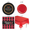 135 Pc. Kentucky Derby Tableware Kit for 8 Guests Image 2