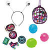 136 Pc. Retro Vibes Party Favor Kit for 12 Image 1