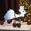 14 1/2&quot; x 11 1/4&quot; Reindeer with Sleigh of Presents Plastic Infinity Light Image 1