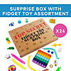 14 1/2" x 11" Surprise Box with Fidget Toy Assortment - 24 Pc. Image 2