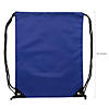 14 1/2" x 18" Large Nylon Drawstring Bag Assortment - 12 Pc. Image 1