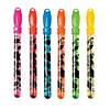 14 3/4" Big Graduation Multicolor Plastic Bubble Tubes - 12 Pc. Image 1