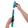 14 3/4" Big Graduation Multicolor Plastic Bubble Tubes - 12 Pc. Image 1
