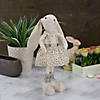 14.5" Girl Easter Bunny Figure Image 1