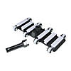 14" Black Flexible Weighted Vacuum Head Image 2