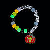 14&quot; Circ. Religious Glow with God Pony Bead Bracelet Craft Kit - Makes 12 Image 1