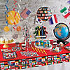 14" Flags of All Nations Hanging Paper Lanterns - 6 Pc. Image 2