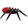 14 Ft. 6" Airblown&#174; Blowup Inflatable Black & Red Spider with Fire & Ice&#8482; Projection Halloween Outdoor Yard Decoration Image 1