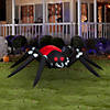 14 Ft. 6" Airblown&#174; Blowup Inflatable Black & Red Spider with Fire & Ice&#8482; Projection Halloween Outdoor Yard Decoration Image 2