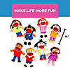 14" Happy Kids Stuffed Hand Puppets with Movable Mouths -8 Pc. Image 4