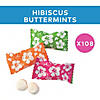 14 oz. Hibiscus Wrapped Classic Buttermints - 108 Pc. Image 1