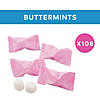 14 oz. Mint Flavored Pink Sweet Buttermint Candies - 108 Pc. Image 1