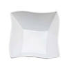 14 oz. White Wave Plastic Soup Bowls (70 Bowls) Image 1