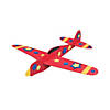 14" x 12 1/2" DIY Craft Unfinished Wood Airplanes - 12 Pc. Image 2