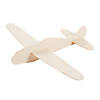 14" x 12 1/2" DIY Unfinished Wood Airplane Coloring Kits - 12 Pc. Image 1