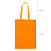 14" x 17" Large Bright Color Canvas Tote Bags - 12 Pc. Image 1