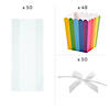 148 Pc. Rainbow Treat Party Favor Kit for 48 Image 1