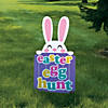 15 1/2" x 26 1/2" Easter Egg Hunt Yard Sign Image 1