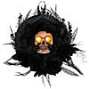 15 3/4&quot; Black Wreath with Light-Up Skull &amp; Sound Image 1