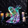 15 3/4" Halloween Multicolor Prismatic Ghost Light-Up LED Light Image 1