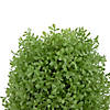 15" Artificial Boxwood Cone Topiary Tree with Round Pot  Unlit Image 2