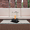 15" Bio Ethanol Ventless Portable Tabletop Fireplace with Flame Guard Image 1