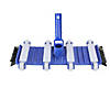 15" Blue and White Vacuum Head with Side Brushes Image 1