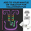 15" Halloween Witch in Cauldron Plastic Infinity Light  Image 4