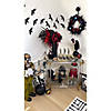 15" Lightup Eyeball Gothic Halloween Wreath Image 1