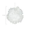 15" White Pom-Pom Decorations - 6 Pc. Image 1