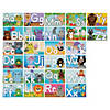 15" x 10" Alphabet Letter Learning Laminated Cardstock Mats - 26 Pc. Image 1