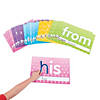 15" x 10" Sight Word Laminated Cardstock Learning Mats - 25 Pc. Image 1