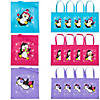 15" x 16 1/2" Large Penguin Nonwoven Tote Bags - 12 Pc. Image 1
