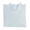 15" x 16" DIY Large White Nonwoven Tote Bags - 12 Pc. Image 1