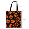 15" x 17" Bulk 100 Pc. Large Nonwoven Halloween Pattern Tote Bag Assortment Image 1