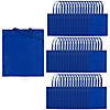 15" x 17" Bulk 48 Pc. Large Blue Nonwoven Tote Bags Image 1