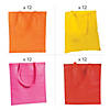 15" x 17" Bulk 48 Pc. Warm Tote Bag Kit Image 1