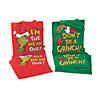 15" x 17" Bulk 96 Pc. Large Dr. Seuss&#8482; The Grinch Nonwoven Tote Bags Image 1