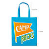 15" x 17" Large Camp Nonwoven Tote Bags - 12 Pc. Image 1