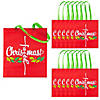 15" x 17" Large Christmas Cross Nonwoven Tote Bags - 12 Pc. Image 1
