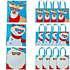 15" x 17" Large Cool Christmas Character Nonwoven Tote Bags - 12 Pc. Image 1