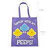 15" x 17" Large Easter Nonwoven Tote Bags - 12 Pc. Image 1