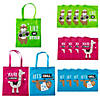 15" x 17" Large Funtastic Animal Nonwoven Tote Bags - 12 Pc. Image 1