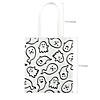 15" x 17" Large Ghost Nonwoven Tote Bags &#8211; 12 Pc.  Image 1