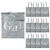 15" x 17" Large Graduation Elevated Nonwoven Tote Bags - 12 Pc. Image 1