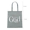 15" x 17" Large Graduation Elevated Nonwoven Tote Bags - 12 Pc. Image 1