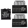 15" x 17" Large It Is Well with My Soul Nonwoven Tote Bags - 12 Pc. Image 1